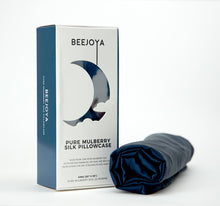 Mulberry Silk Pillowcase, King, Midnight Navy