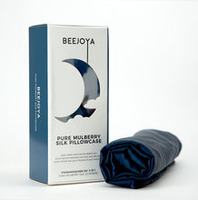 Mulberry Silk Pillowcase, Standard/Queen, Midnight Navy